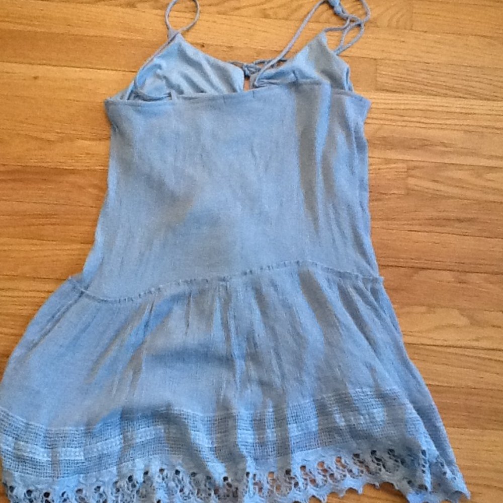 Blue Boho Sundress - Picture 3 of 5
